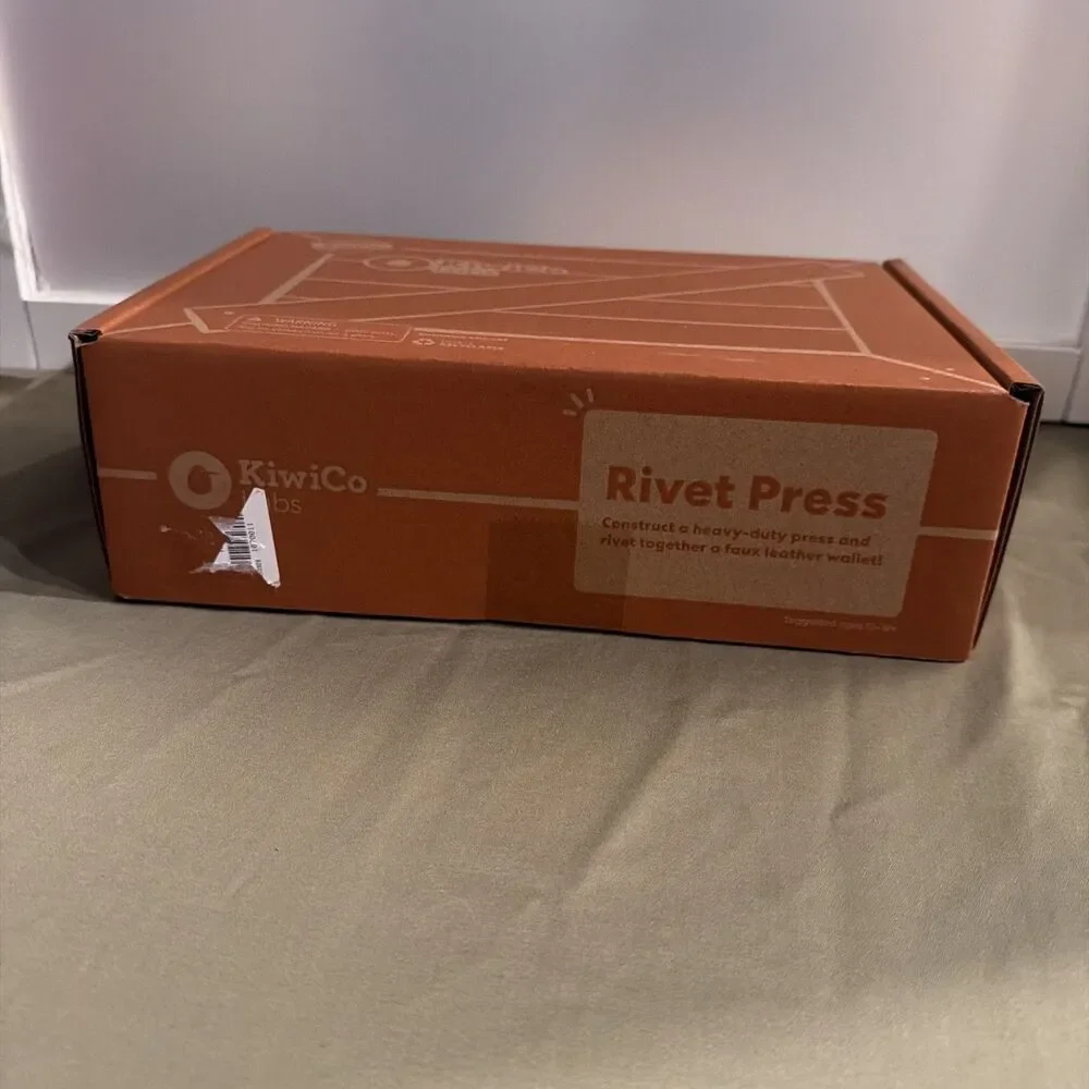 Kiwi Co Labs Build Your Own Rivet Press Kit NEW STEM Educational Toy 12+